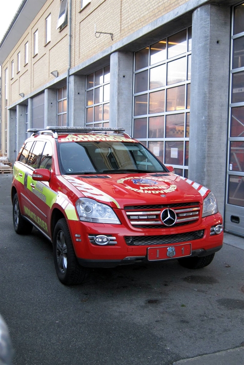  DMC Decals FB006 Aarhus Fire Department, emergency leader, 1/87